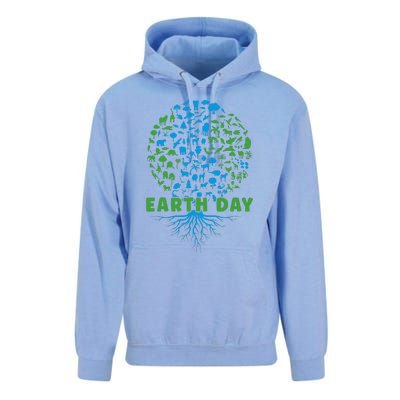 Earth Day Cute 54th Earth Day 2024 Unisex Surf Hoodie