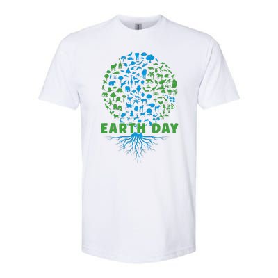 Earth Day Cute 54th Earth Day 2024 Softstyle CVC T-Shirt