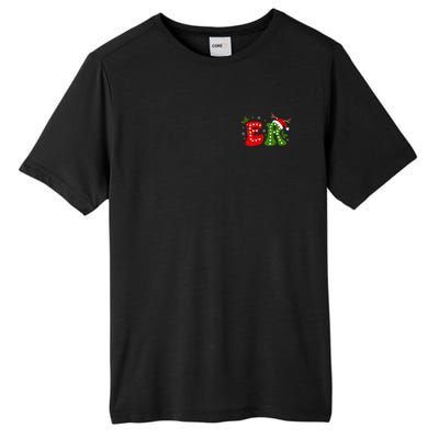 Emergency Department Christmas Er Nurse Tall Fusion ChromaSoft Performance T-Shirt