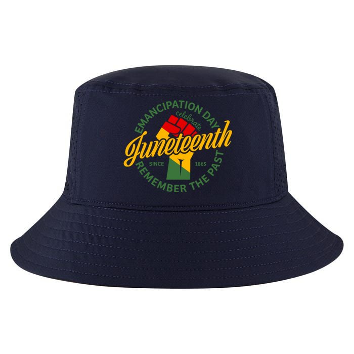 Emancipation Day Celebrate Juneteenth Remember The Past Since 1865 Cool Comfort Performance Bucket Hat