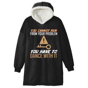 Earth Day Consciousness Humor Hooded Wearable Blanket