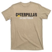 Excavator Driver Construction Machinery Cat Excavator I Love Diesel Power T-Shirt