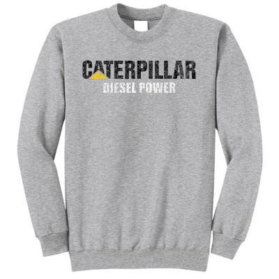 Excavator Driver Construction Machinery Cat Excavator I Love Diesel Power Tall Sweatshirt