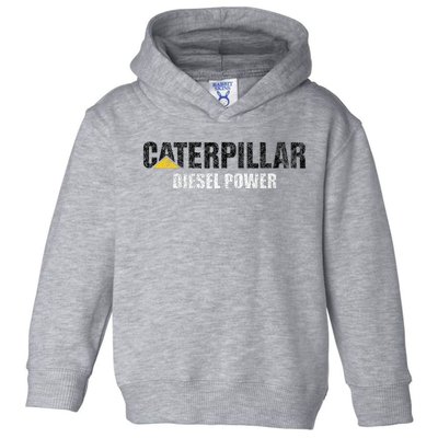 Excavator Driver Construction Machinery Cat Excavator I Love Diesel Power Toddler Hoodie