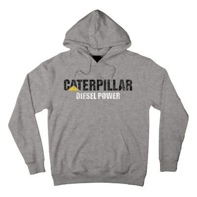 Excavator Driver Construction Machinery Cat Excavator I Love Diesel Power Tall Hoodie