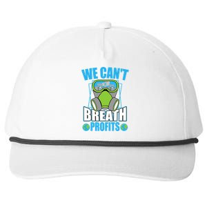 Earth Day Climate Change Global Warming Premium Snapback Five-Panel Rope Hat