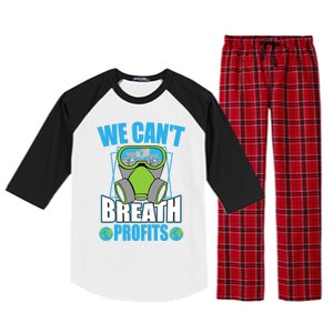 Earth Day Climate Change Global Warming Premium Raglan Sleeve Pajama Set