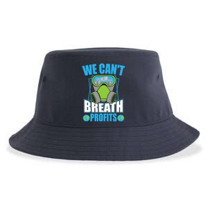 Earth Day Climate Change Global Warming Premium Sustainable Bucket Hat