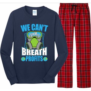 Earth Day Climate Change Global Warming Premium Long Sleeve Pajama Set