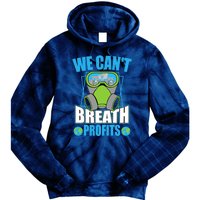 Earth Day Climate Change Global Warming Premium Tie Dye Hoodie