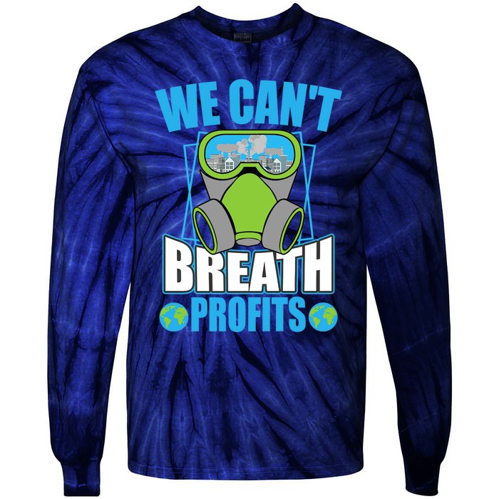 Earth Day Climate Change Global Warming Premium Tie-Dye Long Sleeve Shirt