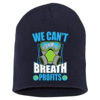 Earth Day Climate Change Global Warming Premium Short Acrylic Beanie