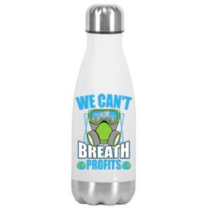 Earth Day Climate Change Global Warming Premium Stainless Steel Insulated Water Bottle