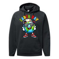 Earth Day Cute 54th Earth Day 2024 Performance Fleece Hoodie