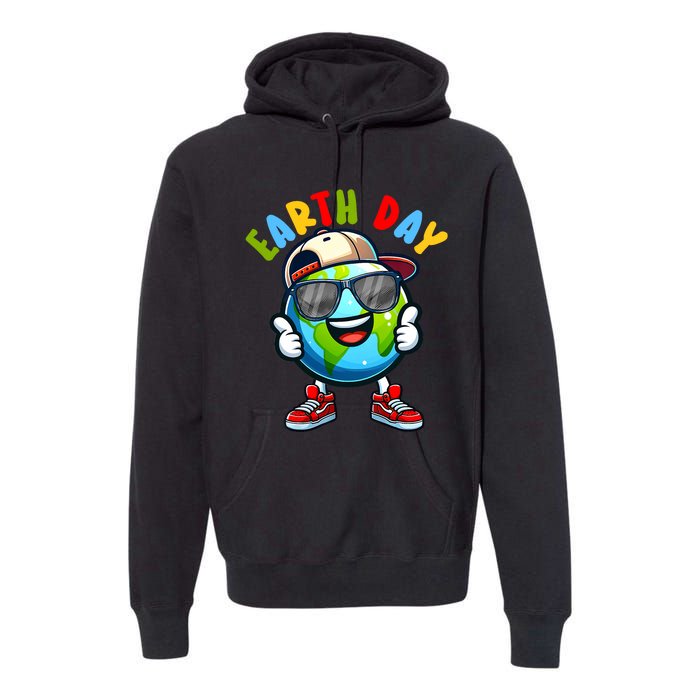 Earth Day Cute 54th Earth Day 2024 Premium Hoodie