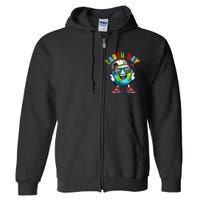 Earth Day Cute 54th Earth Day 2024 Full Zip Hoodie