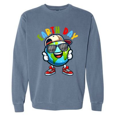 Earth Day Cute 54th Earth Day 2024 Garment-Dyed Sweatshirt