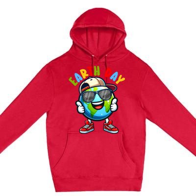 Earth Day Cute 54th Earth Day 2024 Premium Pullover Hoodie