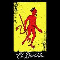El Diablito Card Mexican Lottery Card Flat Bill Trucker Hat