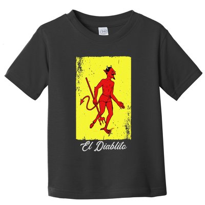 El Diablito Card Mexican Lottery Card Toddler T-Shirt