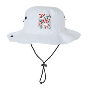 Emergency Department Christmas Ed Tech Nurse Snowman Xmas Legacy Cool Fit Booney Bucket Hat