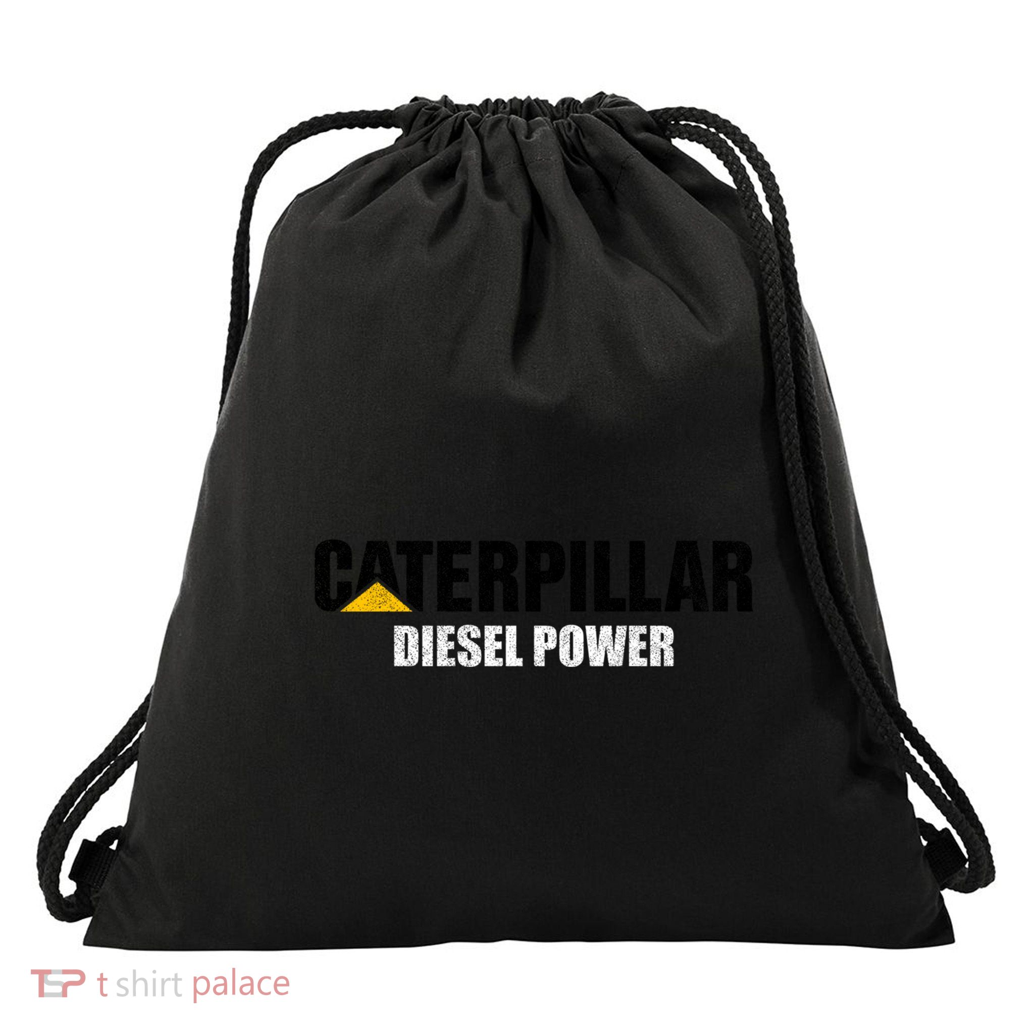 Excavator Driver Construction Machinery Cat Excavator I Love Diesel Power Cute G Drawstring Bag