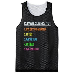 Earth Day Climate Change Scientists March Mesh Reversible Basketball Jersey Tank