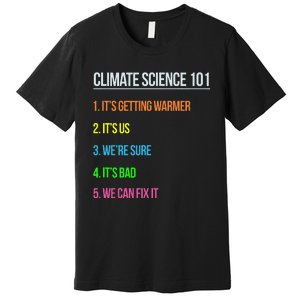 Earth Day Climate Change Scientists March Premium T-Shirt