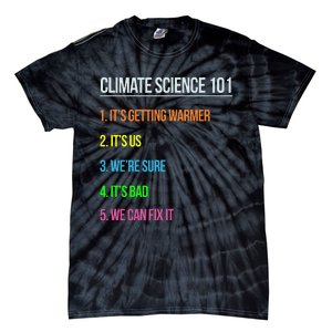 Earth Day Climate Change Scientists March Tie-Dye T-Shirt