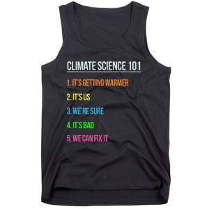 Earth Day Climate Change Scientists March Tank Top