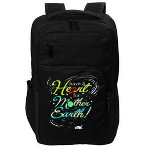 Earth Day Climate Change Impact Tech Backpack