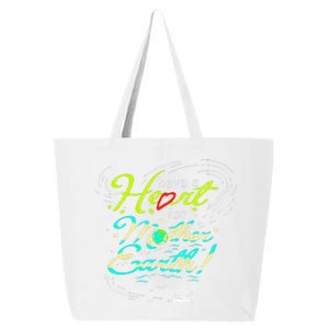 Earth Day Climate Change 25L Jumbo Tote