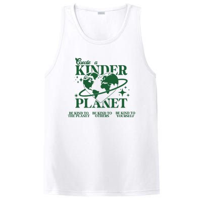 Earth Day Create A Kinder Planet Be Kind To The Planet Environmental Awareness PosiCharge Competitor Tank