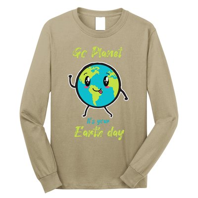 Earth Dayn Cute Earth Day Long Sleeve Shirt