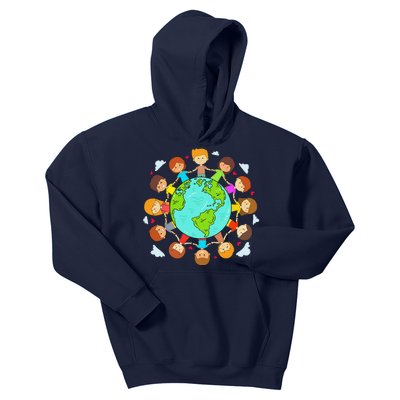 Earth Day Child Earth Day 2024 Kids Hoodie