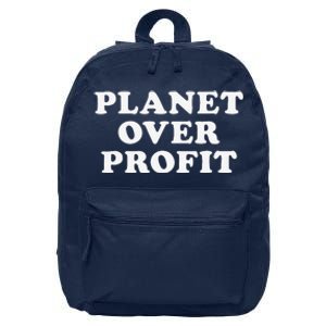 Earth Day Climate Change Environmental Gift 16 in Basic Backpack