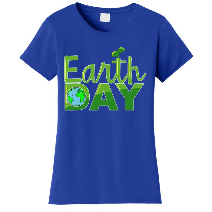 Earth Day Cute Save The Planet Nature Meaningful Gift Women's T-Shirt