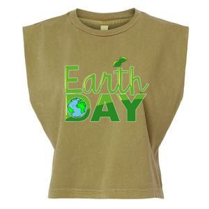 Earth Day Cute Save The Planet Nature Meaningful Gift Garment-Dyed Women's Muscle Tee