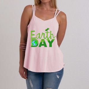 Earth Day Cute Save The Planet Nature Meaningful Gift Women's Strappy Tank