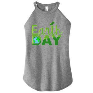 Earth Day Cute Save The Planet Nature Meaningful Gift Women's Perfect Tri Rocker Tank