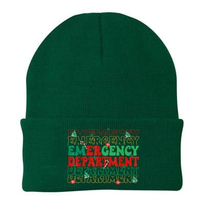 Emergency Department Christmas Ed Er Nurse Crew Knit Cap Winter Beanie