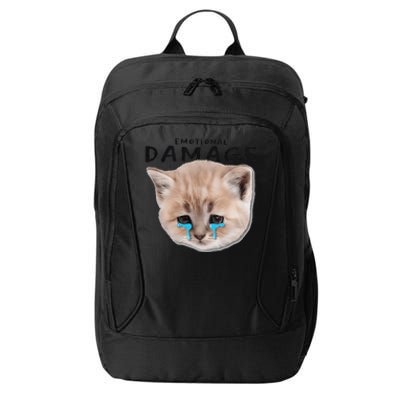 Emotional Damage Cat City Backpack