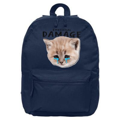 Emotional Damage Cat 16 in Basic Backpack