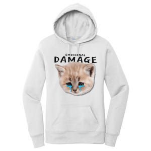 Emotional Damage Cat Women's Pullover Hoodie