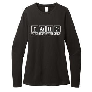 Element Dad Chemist Than Your Average Father Periodic Table Womens CVC Long Sleeve Shirt