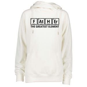 Element Dad Chemist Than Your Average Father Periodic Table Womens Funnel Neck Pullover Hood