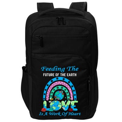 Earth Day Chef Lunch Lady Feeding Is A Work Of Heart Impact Tech Backpack