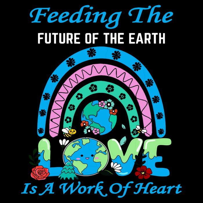 Earth Day Chef Lunch Lady Feeding Is A Work Of Heart Bucket Hat