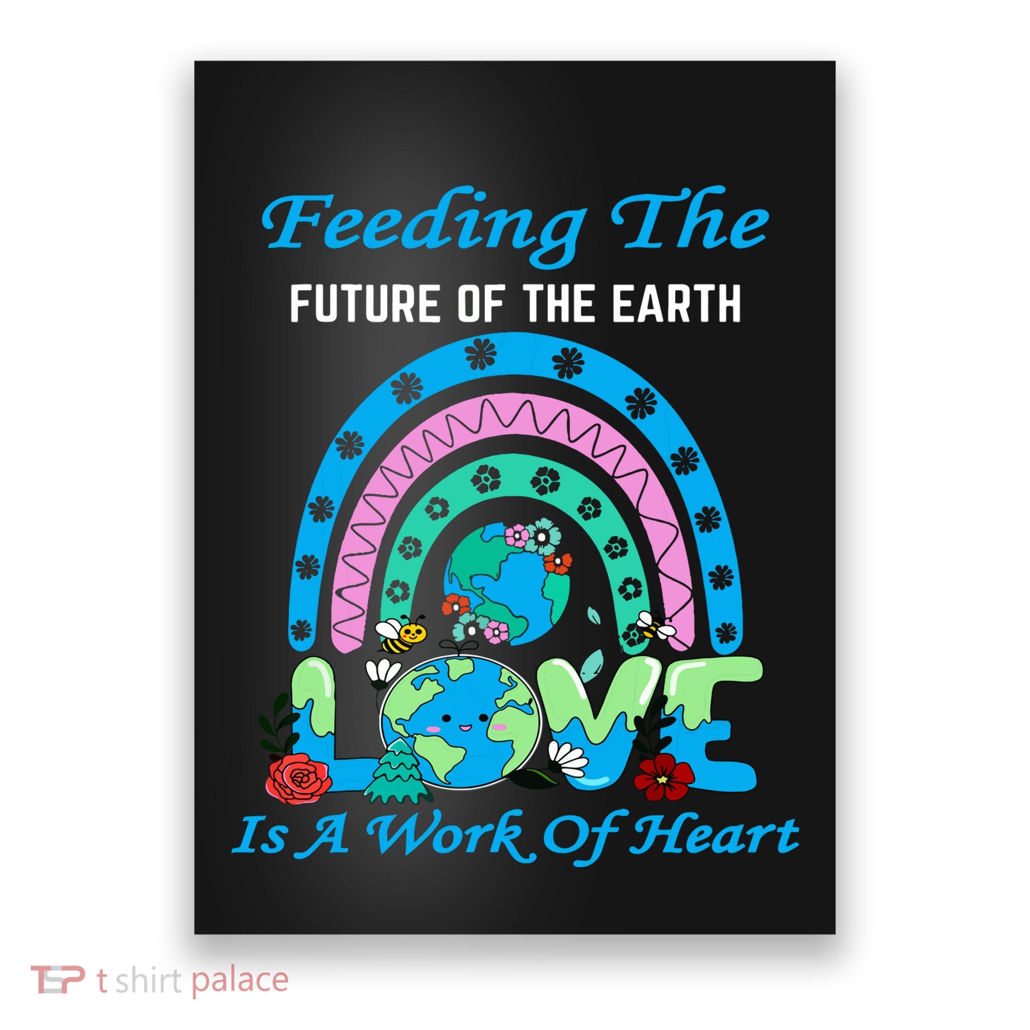 Earth Day Chef Lunch Lady Feeding Is A Work Of Heart Poster