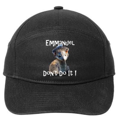 Emmanuel DonT Do It Funny Viral Emu 7-Panel Snapback Hat